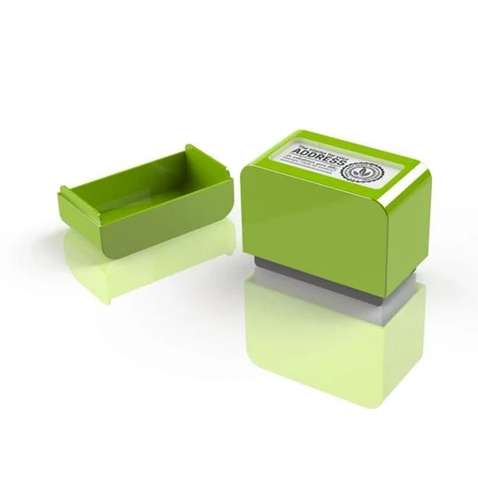 Modico-Melon3open-belyegzo-stamp-flash-neonzold-neongreen