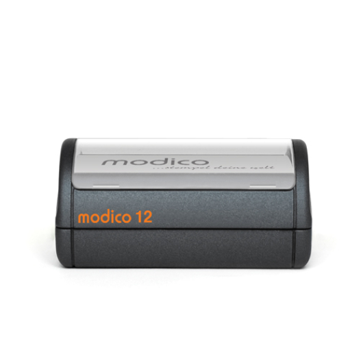 Modico-Bélyegző-M12-Stamp-Flash-Black-Fekete