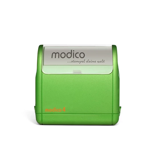 Modico-M4-belyegzo-stamp-flash-zold-green