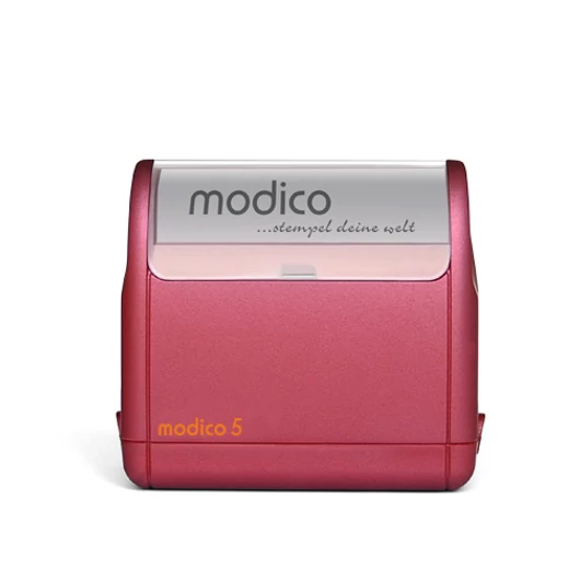 Modico-M5-belyegzo-stamp-flash-piros-red