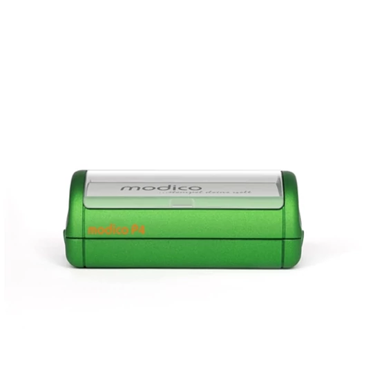 Modico-P4-belyegzo-stamp-flash-zold-green