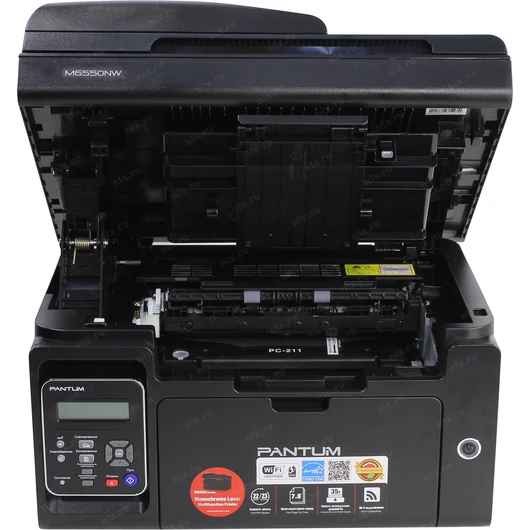 Pantum-M6550NW-A4-mono-mfp-wifi-USB-ADF-open