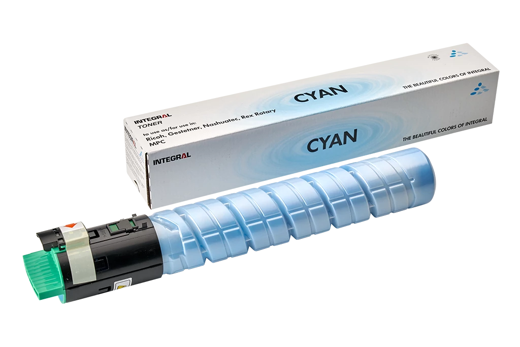 Integral MP C-2030, C-2031, C-2050, C-2530, C-2531, C-2550, C-2051AD, C-2551, C-2551AD (210g) toner (For Use Cyan)