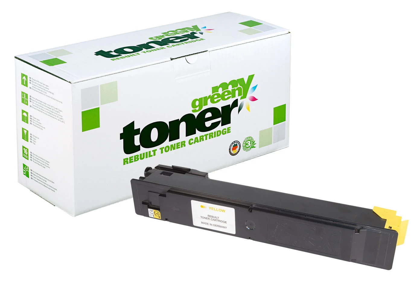 MY GREEN TK-5205Y / 1T02R5ANL0 (12k) toner (For Use Yellow)